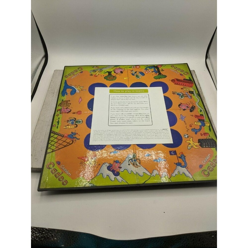 Cranium Cadoo Game 2002 Board Game Instructions Replacement Part Piece
